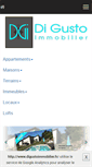Mobile Screenshot of digustoimmobilier.fr
